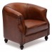Кресло Secret De Maison «Йорк» (York) 4712 из натуральной кожи (Коричневый «Лофт»)